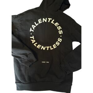 TALENTLESS black hoodie size Small